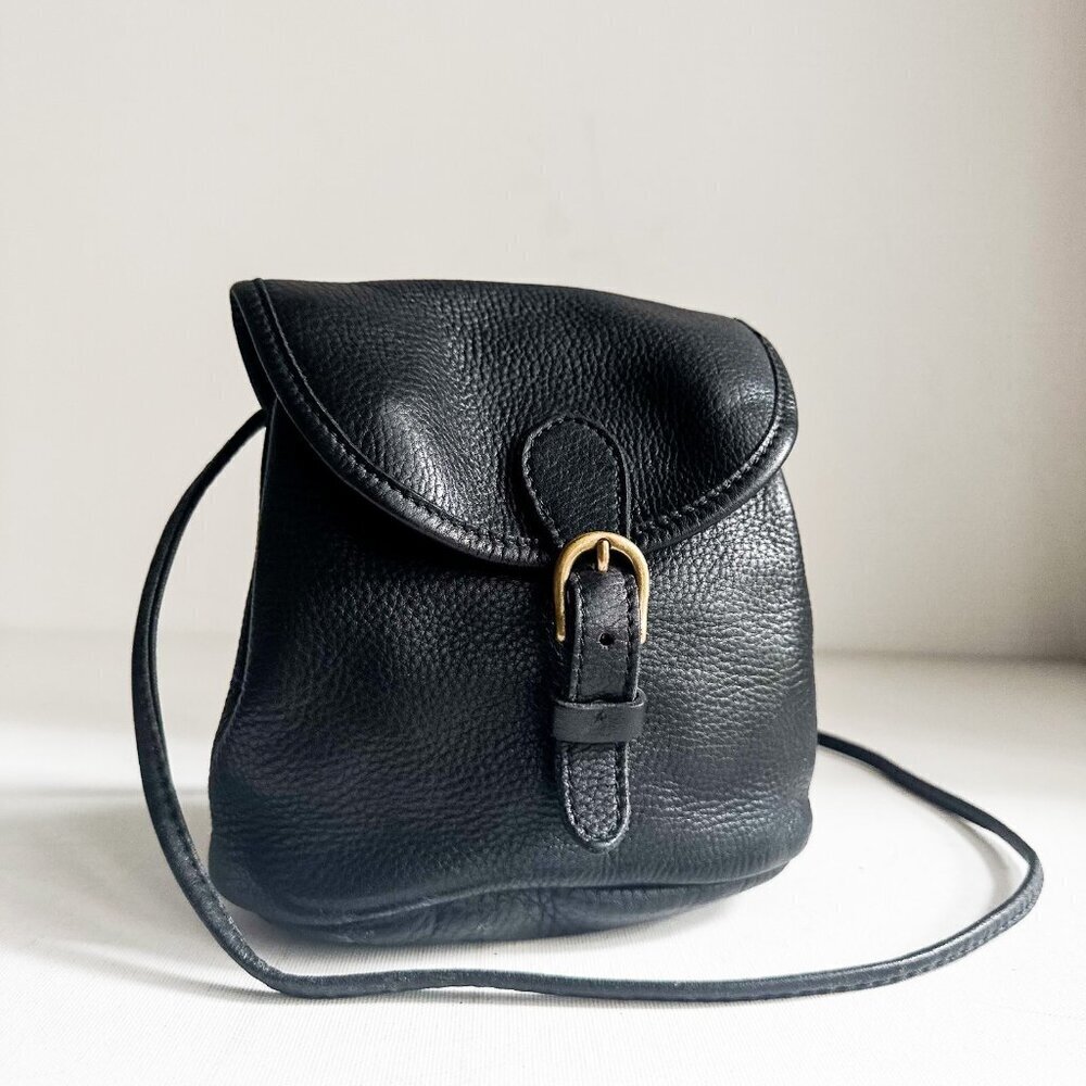Gap Black Leather Mini Bag